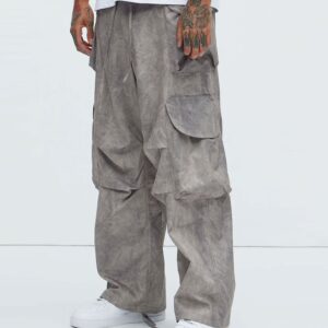 The Draco Marble Pants - Grey