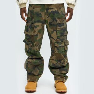 Baggy Bust That Mission Cargo Pant - Camouflage